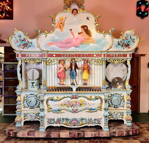57-toetsen Gavioli kermisorgel ca. 1896, Muziek en Instrumenten, Draaiorgels, Gebruikt, Ophalen