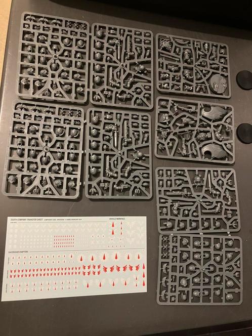 Blood Angels Armeeset zonder army, Hobby en Vrije tijd, Wargaming, Zo goed als nieuw, Warhammer, Figuurtje(s), Ophalen of Verzenden