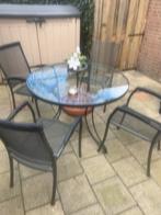 Tuinstel, Tuin en Terras, Ophalen of Verzenden, Zo goed als nieuw, Overige materialen, 2 zitplaatsen