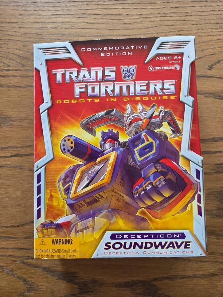 Transformers G1 Soundwave (Commemorative Edition), Verzamelen, Transformers, Gebruikt, G1, Decepticons, Ophalen of Verzenden