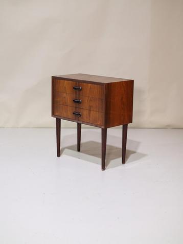Nachtkastje palissander ladekastje Deens vintage beschikbaar voor biedingen