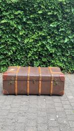 Antieke hutkoffer, Antiek en Kunst, Curiosa en Brocante, Ophalen