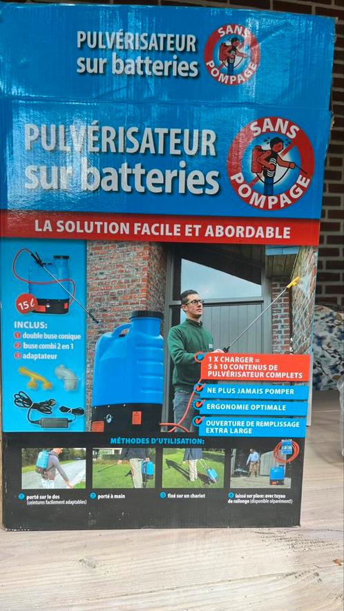 Onkuidspuit accu drukspuit rugspuit, Tuin en Terras, Overige Tuin en Terras, Zo goed als nieuw, Ophalen of Verzenden