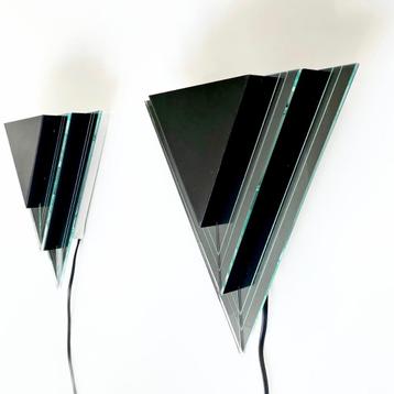 2 Herda LAMPEN vintage postmodern design Memphis Milano styl beschikbaar voor biedingen