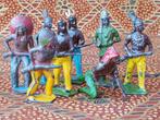 16 cowboys en Indianen oud speelgoed uit Engeland van tin., Ophalen of Verzenden