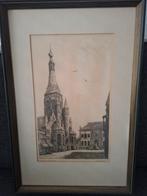 Ets Tilburg - Cor van der Woerd, Antiek en Kunst, Kunst | Etsen en Gravures, Ophalen
