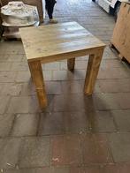 Steigerhouten tafel 80x80 cm, Huis en Inrichting, Tafels | Eettafels, Gebruikt, Vierkant, Tot twee personen, Overige houtsoorten