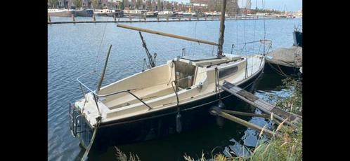Zeilboot met 5pk mercury motor, Watersport en Boten, Zeilen en Zeiltoebehoren, Gebruikt, Overige typen, Minder dan 15 m², 6 meter of meer