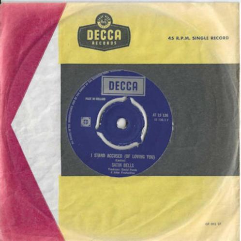 SATIN BELLS 1969 TOPSCHIJF !!! S2079, Cd's en Dvd's, Vinyl Singles, Pop, Ophalen of Verzenden