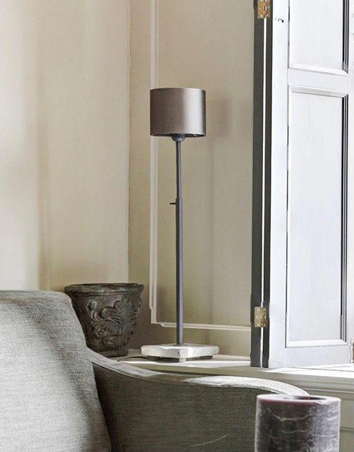 Aura Peeperkorn lamp met hardstenen voet incl kap, Huis en Inrichting, Lampen | Overige, Nieuw, Ophalen of Verzenden