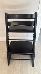 Stokke Tripp-Trapp zwart, Ophalen, Gebruikt, Meegroeistoel