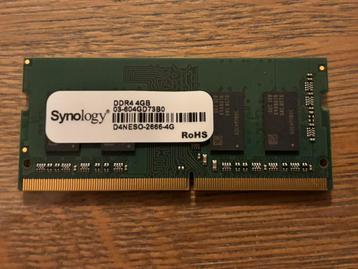 Synology RAM Geheugen - D4NESO-2666-4G beschikbaar voor biedingen