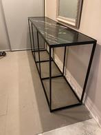 Stijlvolle marmeren sidetable van By Boo zwart, Ophalen, Zo goed als nieuw