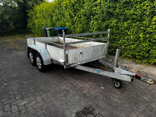 Anssems bsx2 tandemasser 300x150cm 2000kg, Auto diversen, Aanhangers en Bagagewagens, Gebruikt, Ophalen
