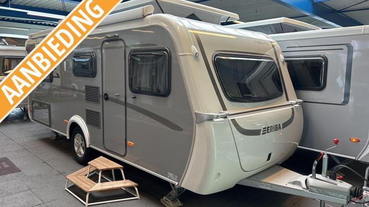 Eriba Feeling 442 2025 AANBIEDING, Caravans en Kamperen, Caravans, Bedrijf, tot en met 3, 1000 - 1250 kg, Eriba, 5 tot 6 meter