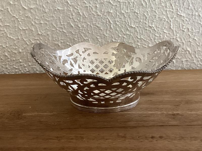 Zilveren Bonbon-schaaltje, Antiek en Kunst, Ophalen of Verzenden, Zilver