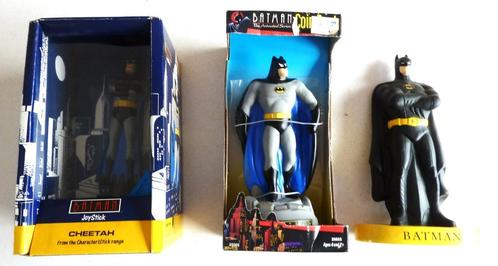 3 x Batman 2 x spaarpot 1 Joy Stick MIB  1992 CHEETA, Verzamelen, Film en Tv, Zo goed als nieuw, Overige typen, Ophalen of Verzenden