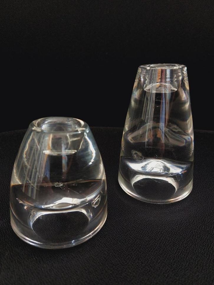 Leonardo Kristallen Kaars/Theelicht Kandelaars - Set, Antiek en Kunst, Antiek | Glas en Kristal, Ophalen of Verzenden