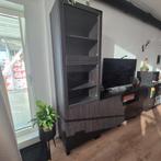 Mooie kast met glazen deur en lades, Huis en Inrichting, Kasten | Boekenkasten, Ophalen, Glas, 50 tot 100 cm, Zo goed als nieuw