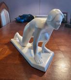 Plateel Art Deco Hartloopster Z H Plateel, Ophalen of Verzenden