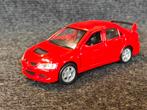Mitsubishi Lancer Evo welly nieuw, Hobby en Vrije tijd, Modelauto's | 1:43, Ophalen of Verzenden, Zo goed als nieuw, Auto, Overige merken
