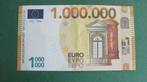 Pseudo Eurobiljet 1 miljoen, Postzegels en Munten, Bankbiljetten | Europa | Eurobiljetten, Ophalen of Verzenden, Overige landen