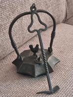 Antieke Olielamp met Haan - Mijnwerkerslamp, Ophalen of Verzenden