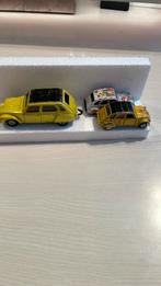 Citroen 2CV en Diane Corgi 1:43 en 1:48, Hobby en Vrije tijd, Modelauto's | 1:43, Verzenden, Gebruikt, Auto, Corgi