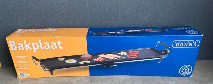 XL Bakplaat met Anti-aanbaklaag, Witgoed en Apparatuur, Grillplaten, Zo goed als nieuw, Tafelgrill, Ophalen of Verzenden