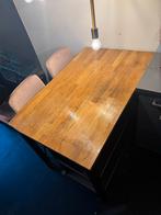 Bartafel/ kookeiland / keukeneiland met houten blad, Ophalen, Gebruikt
