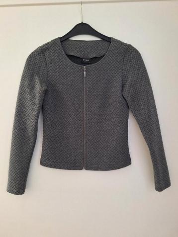 Trendy grijs vest VILA - maat XS 34 beschikbaar voor biedingen