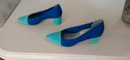 Pumps, Ophalen, Schoenen met lage hakken, Blauw, Marco Tozzi