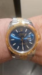 Rolex Datejust Automitic Blue 41mm, Sieraden, Tassen en Uiterlijk, Horloges | Heren, Ophalen, Staal, Polshorloge, Nieuw