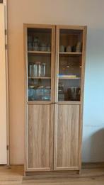IKEA BILLY / OXBERG boekenkast – eikenpatroon, Ophalen, 200 cm of meer, 50 tot 100 cm, Zo goed als nieuw