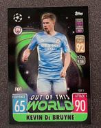 Topps MA EXTRA 21/22  OUT OF THIS WORLD  DE BRUYNE MAN CITY, Ophalen of Verzenden, Zo goed als nieuw, Plaatje