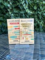 Kunstboeken: Alles over Penselen & Landschapsschilderen, Boeken, Kunst en Cultuur | Beeldend, Ophalen of Verzenden, Gelezen, Schilder- en Tekenkunst
