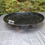 Schaal decoratie ijzer zwart, Huis en Inrichting, Woonaccessoires | Schalen en Manden, Overige materialen, Schaal, Rond, Nieuw
