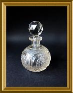 Antieke geslepen parfumfles, Ophalen of Verzenden