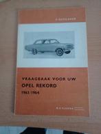 Opel Rekord A autofolders / boekjes, Ophalen, Gelezen, Opel