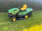 Nette John Deere zitmaaier met nieuw maaidek, Tuin en Terras, Zitmaaiers, John Deere, Ophalen of Verzenden, 90 tot 120 cm, Opvangbak