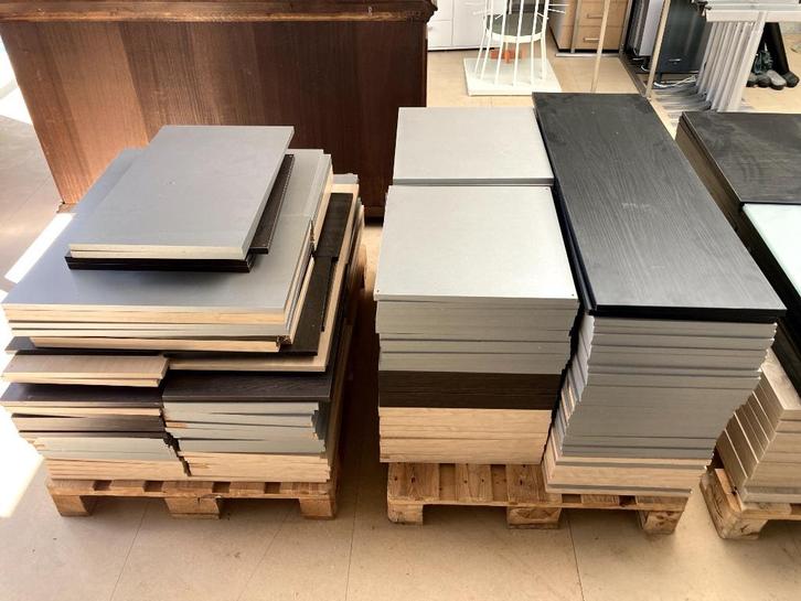 Legborden/planken in verschillende maten en kleuren., Doe-het-zelf en Verbouw, Hout en Planken, Gebruikt, Plank, Overige houtsoorten