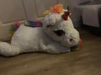 Grote eenhoorn knuffel, Kinderen en Baby's, Speelgoed | Knuffels en Pluche, Ophalen of Verzenden, Zo goed als nieuw, Paard