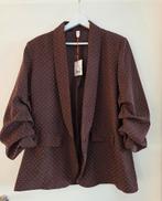 Nieuwe blazer met strass details, Bruin, Nieuw, Ophalen of Verzenden, Jasje