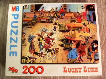 Lucky Luke Puzzel 200 MB Puzzle 1994 Morris