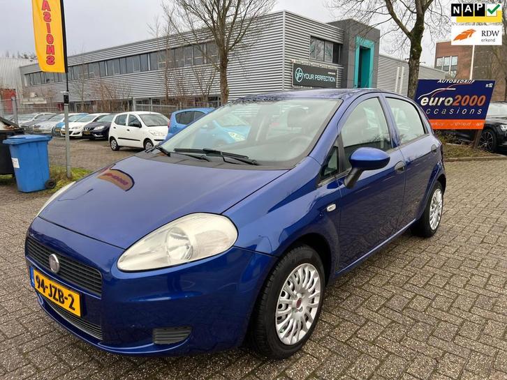 Fiat Grande Punto 1.2 Active - AIRCO - 5 DEURS - APK T/M 04-, Auto's, Fiat, Bedrijf, Te koop, Grande Punto, ABS, Airbags, Airconditioning