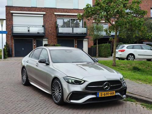Mercedes-Benz C180 AMG BTW AUTO, Auto's, Mercedes-Benz, Bedrijf, C-Klasse, Hybride Elektrisch/Benzine, Sedan, Automaat, Leder en Alcantara