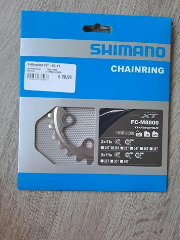 Shimano Deore XT FC-M8000 kettingblad beschikbaar voor biedingen