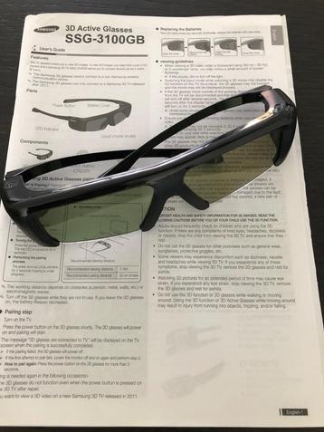 3D bril Samsung beschikbaar voor biedingen