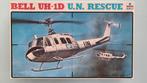 Esci Bell UH - 1D U.N. rescue helicopter 1:48., Hobby en Vrije tijd, Modelbouw | Vliegtuigen en Helikopters, Overige merken, Helikopter