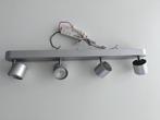 4 spotjes van Philips, Metaal of Aluminium, Ophalen of Verzenden, Zo goed als nieuw, Led